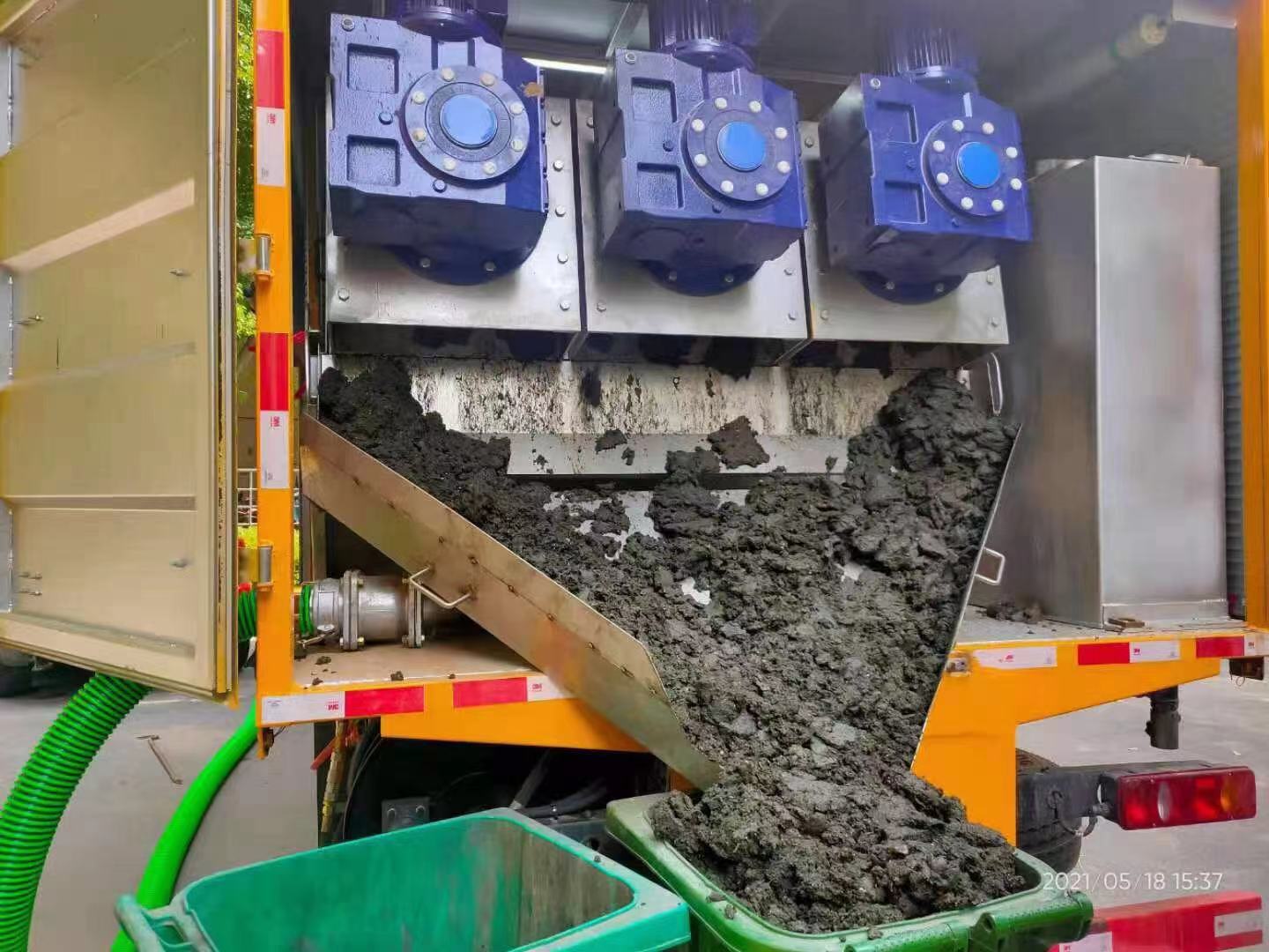 靖江化粪池清掏城市维护站-泥浆净化干湿分离处理